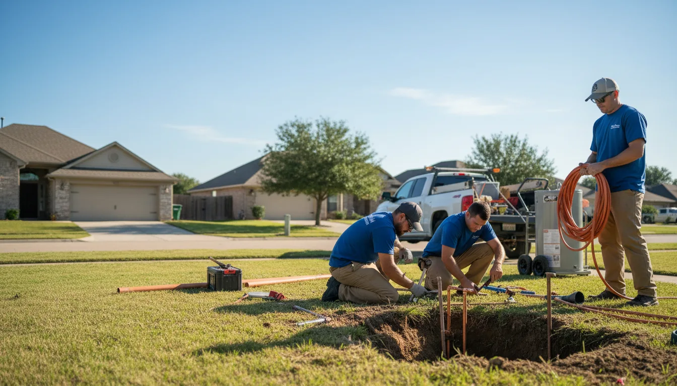Plumber in Glidden, TX near me